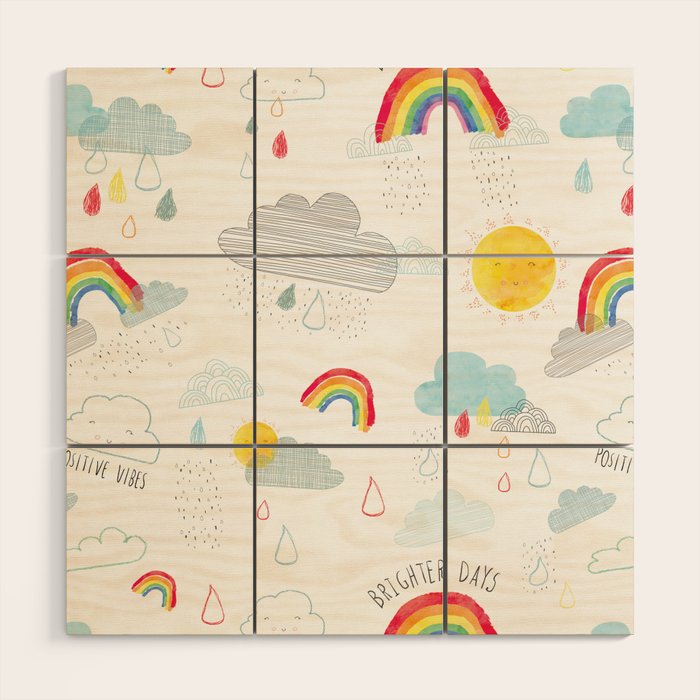 Brighter Days Wood Wall Art Gallery Image 1