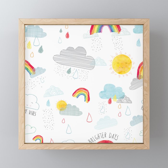 Brighter Days Mini Art Print Gallery Image 1