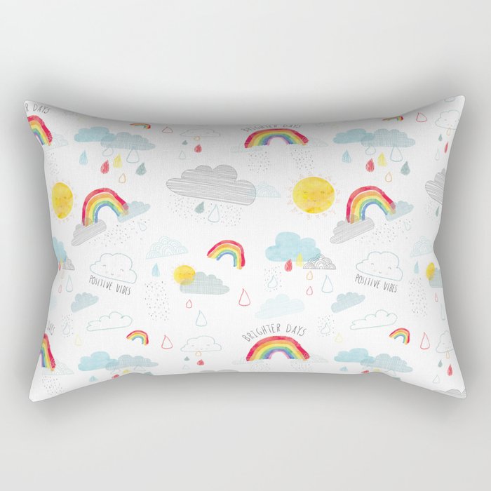 Brighter Days Rectangular Pillow Gallery Image 2