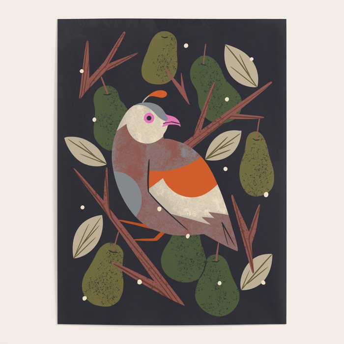 Partridge in a Pear Tree Poster Gallery Image 1