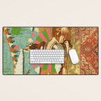 AFTERNOON PSYCHEDELIA Desk Mat Gallery Image 1