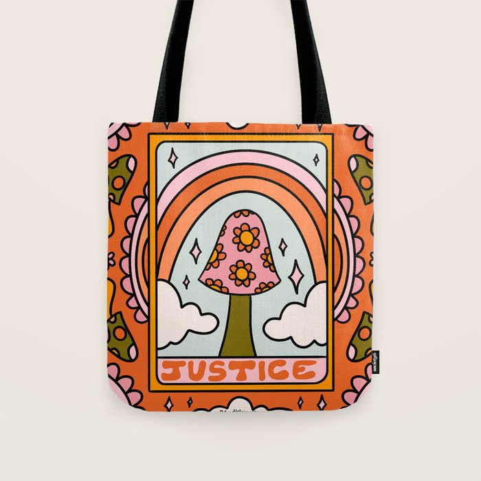 11. Justice Mushroom Tote Bag Gallery Image 1