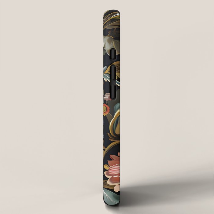 Countryside Bloom Ethereal Dark Floral iPhone Case Gallery Image 2