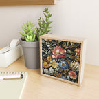 Countryside Bloom Ethereal Dark Floral Mini Art Print Gallery Image 2