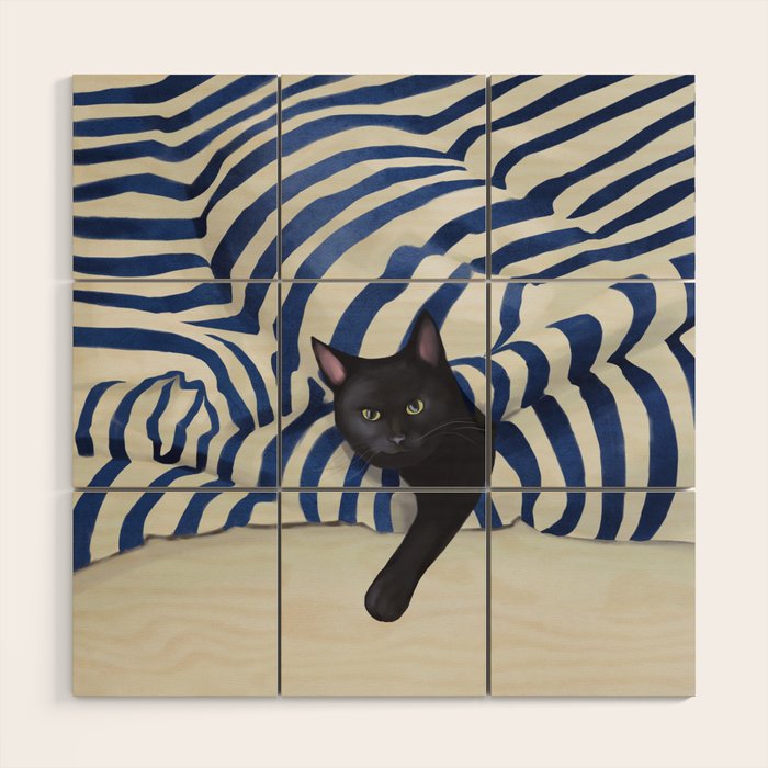 Out of Line Wood Wall Art Gallery Image 1