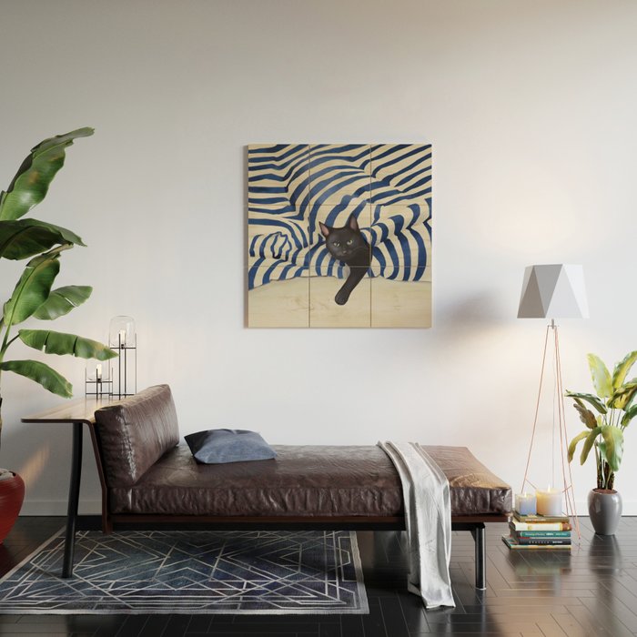 Out of Line Wood Wall Art Gallery Image 2