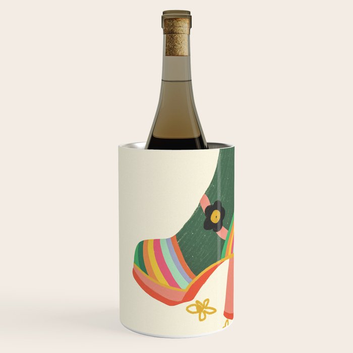 Rainbow walk feet Wine Chiller Gallery Image 2