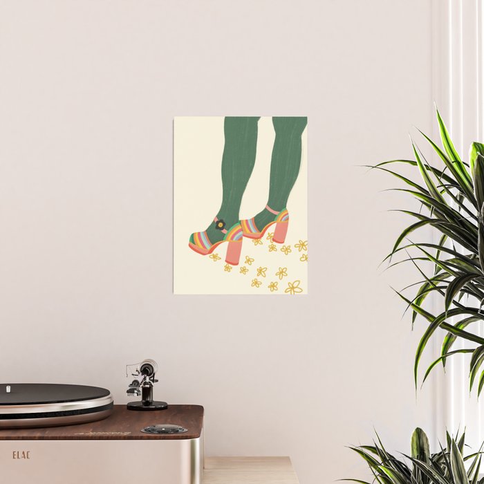 Rainbow walk feet Poster Gallery Image 2