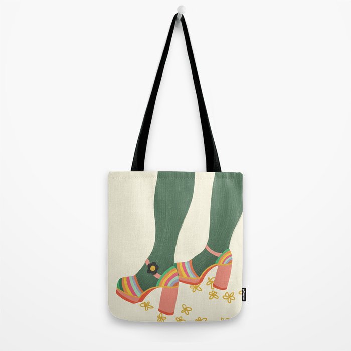 Rainbow walk feet Tote Bag Gallery Image 2