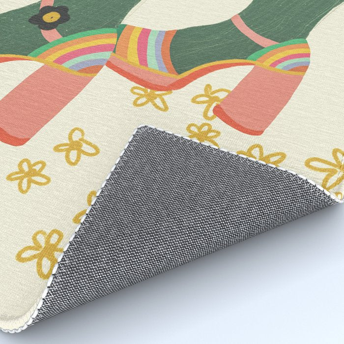 Rainbow walk feet Rug Gallery Image 4