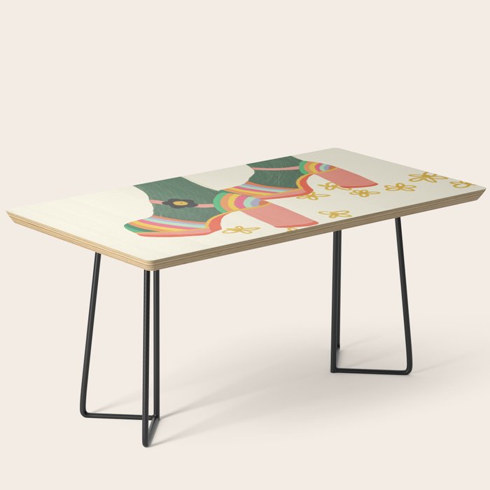 Rainbow walk feet Coffee Table Gallery Image 1
