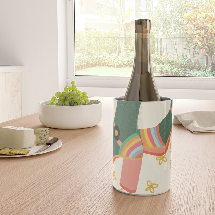 Rainbow walk feet Wine Chiller Gallery Image 4