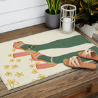 Rainbow walk feet Outdoor Rug Gallery Image 2