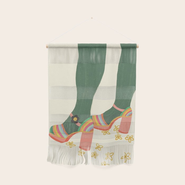 Rainbow walk feet Wall Hanging Gallery Image 1