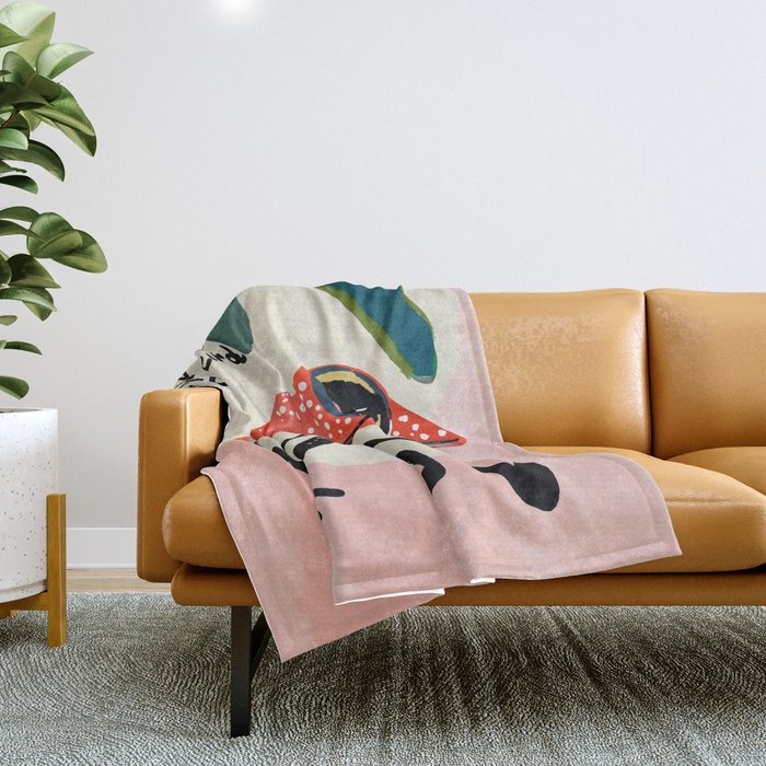Wild and Weird Throw Blanket Gallery Image 1