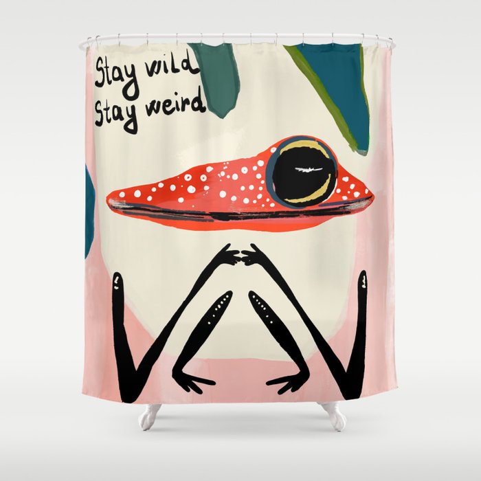 Wild and Weird Shower Curtain Gallery Image 1