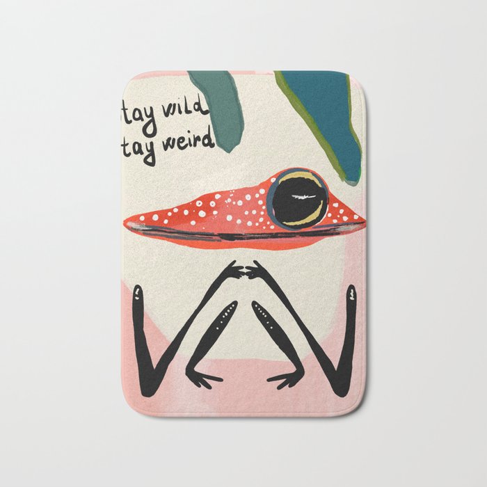 Wild and Weird Bath Mat Gallery Image 1
