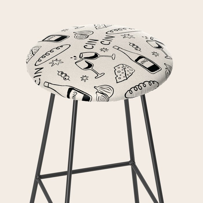 Cheers. Cheese and Wine Stool Gallery Image 2