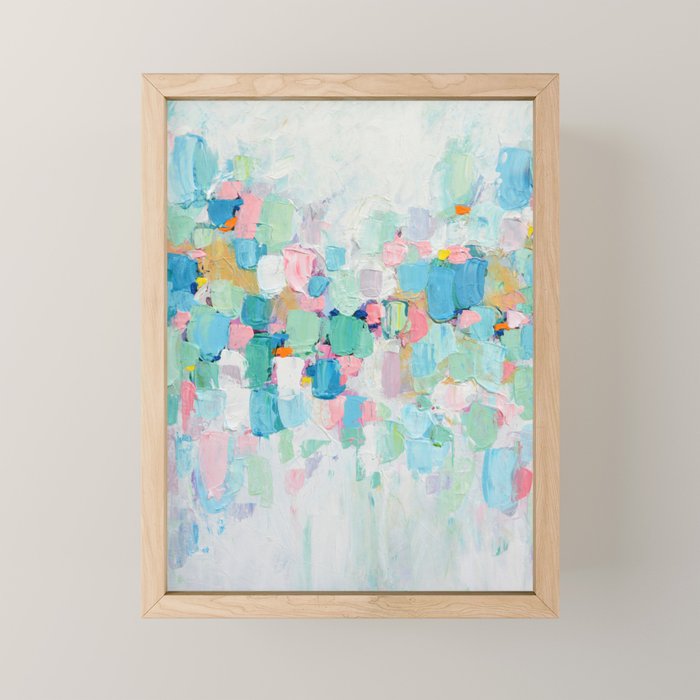 Amoebic Party No. 5 Mini Art Print Gallery Image 1
