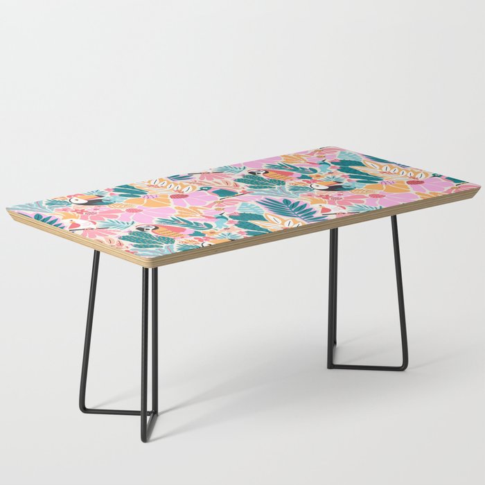 Joyful Jungle Birds In The Happy Pastel Tropics Coffee Table Gallery Image 1