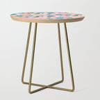 Joyful Jungle Birds In The Happy Pastel Tropics Side Table Gallery Image 1
