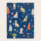 Cat Queens (Blue) Notebook Gallery Image 4