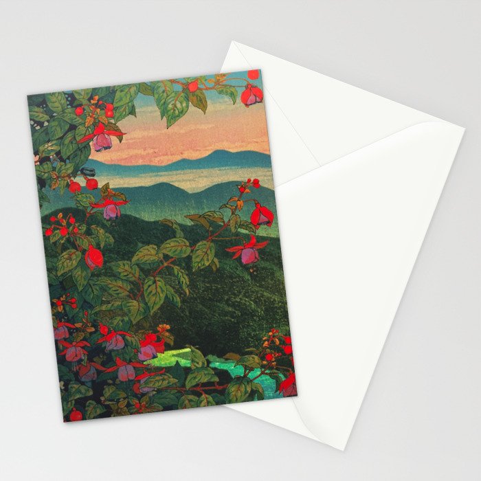 Sunset at Binyiensu Stationery Card Gallery Image 2