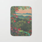 Sunset at Binyiensu Bath Mat Gallery Image 1