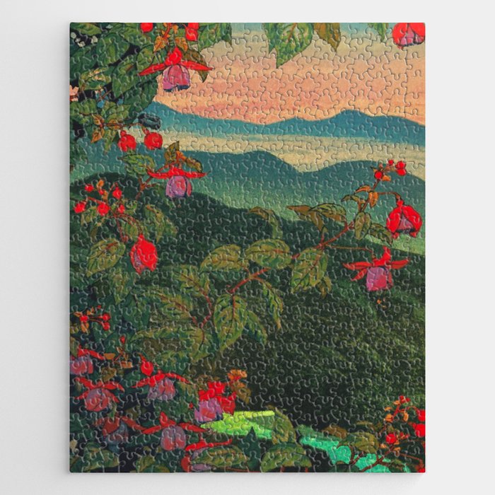 Sunset at Binyiensu Jigsaw Puzzle Gallery Image 1