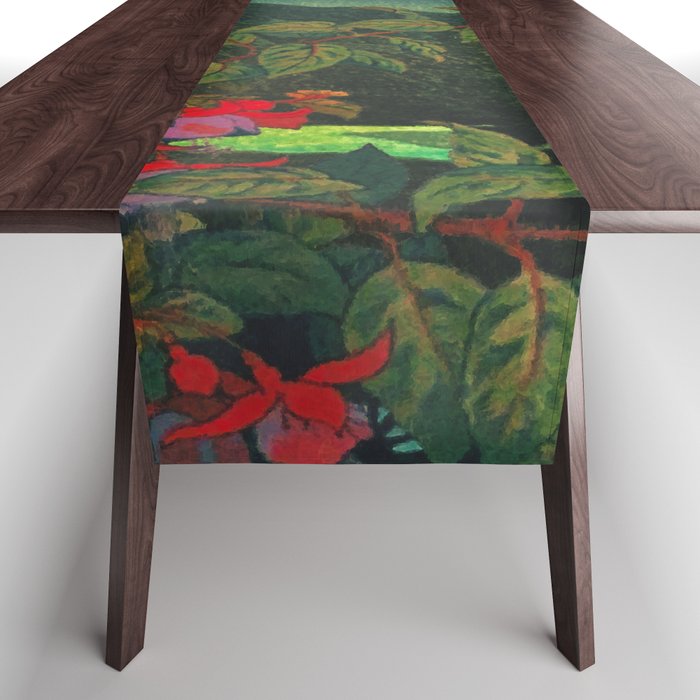 Sunset at Binyiensu Table Runner Gallery Image 1