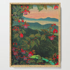 Sunset at Binyiensu Serving Tray Gallery Image 1