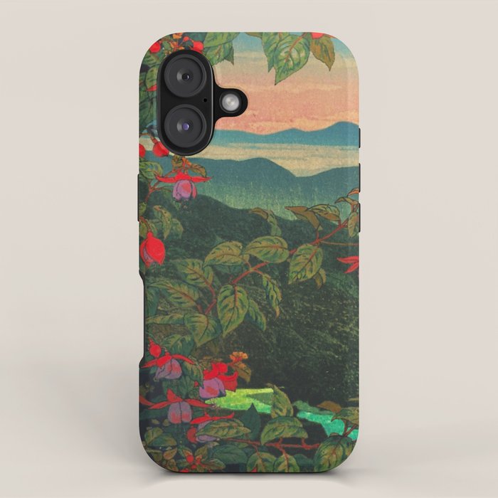 Sunset At Binyiensu Iphone Case