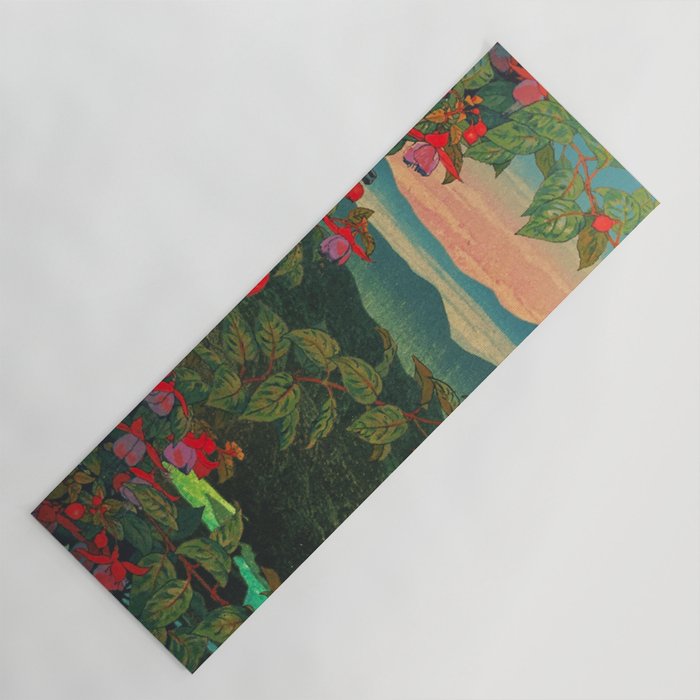 Sunset at Binyiensu Yoga Mat Gallery Image 1