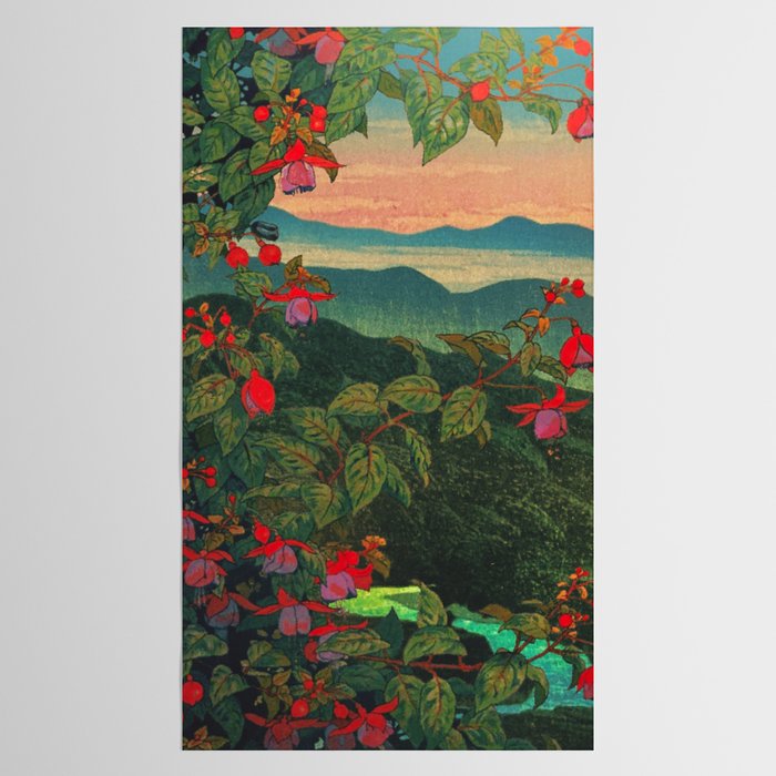 Sunset at Binyiensu Tablecloth Gallery Image 2