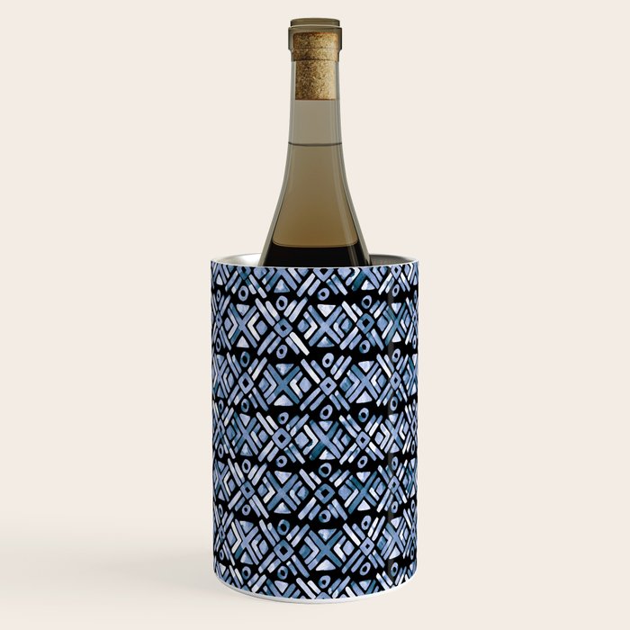 Sonoran Stripe - Indigo Wine Chiller Gallery Image 3