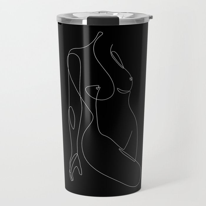 Single Nude Night Travel Mug Gallery Image 1