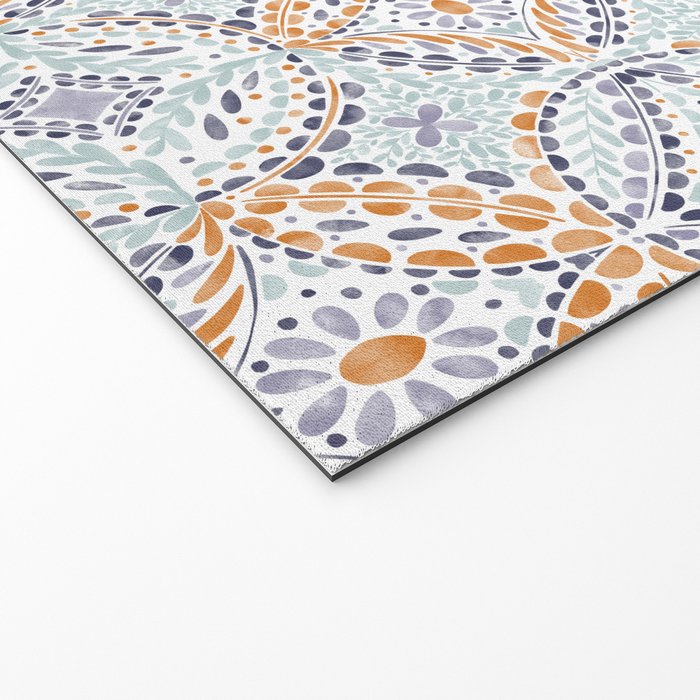 Artsy Leaf Symphony Welcome Mat Gallery Image 2