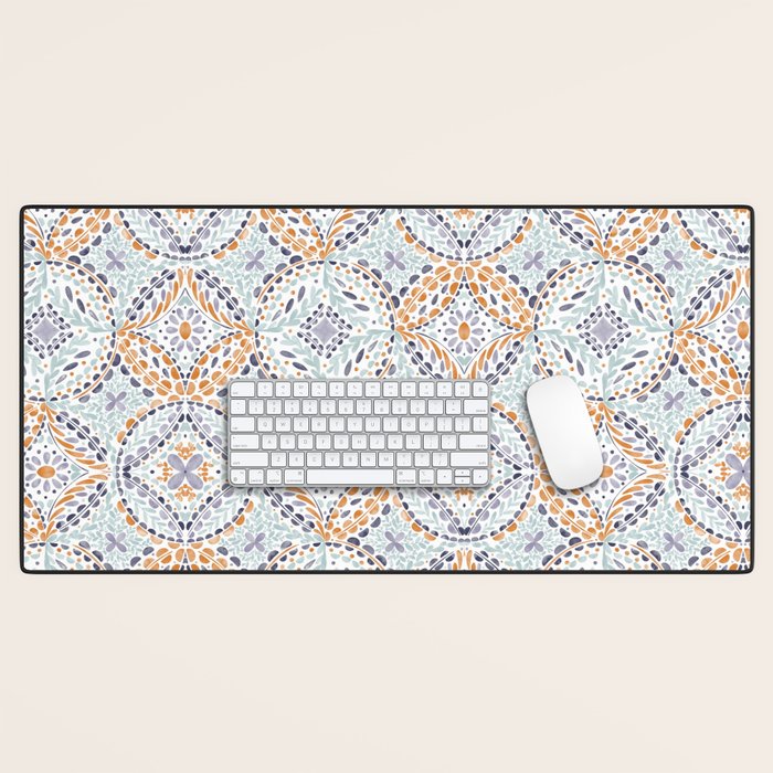 Artsy Leaf Symphony Desk Mat Gallery Image 1