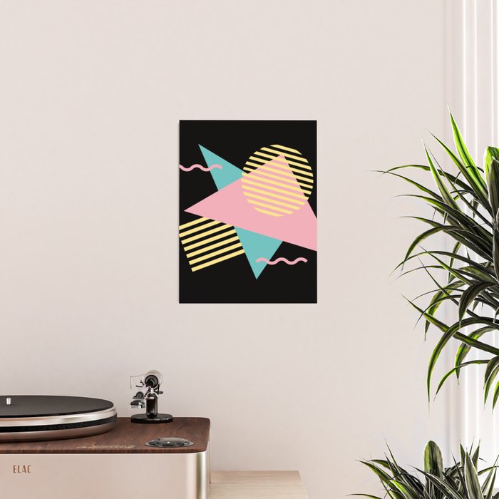 Memphis Pattern 28 / 80s - 90s Retro Poster Gallery Image 2