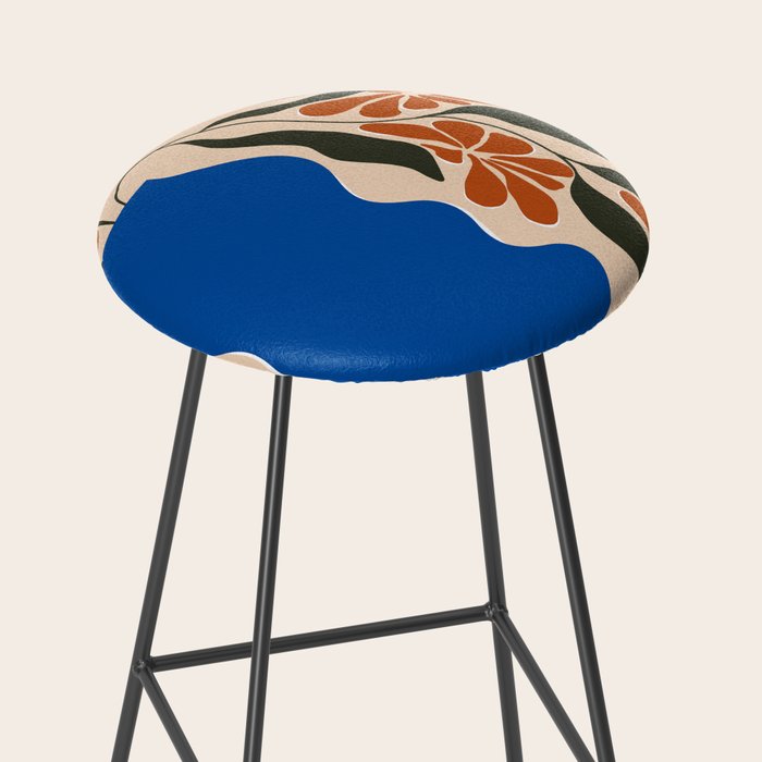 Tropical flower pot Stool Gallery Image 2