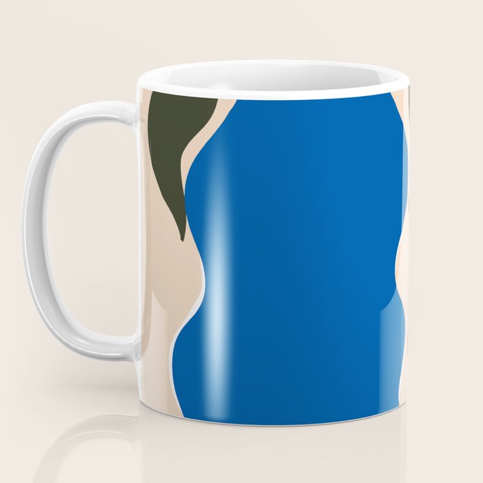 Tropical flower pot Coffee Mug Gallery Image 3