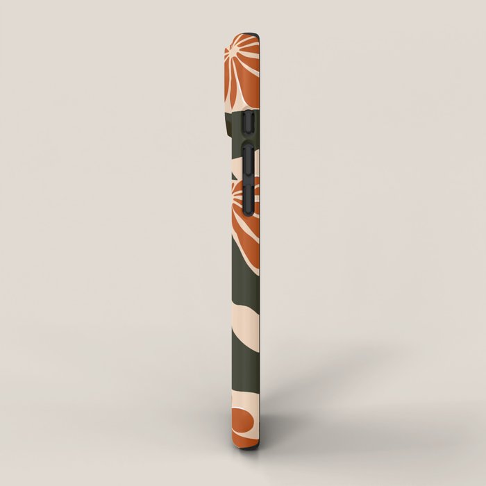Tropical flower pot iPhone Case Gallery Image 2