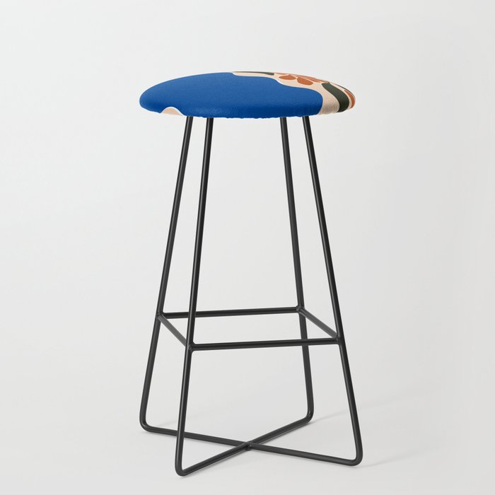 Tropical flower pot Stool Gallery Image 1