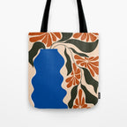 Tropical flower pot Tote Bag Gallery Image 1