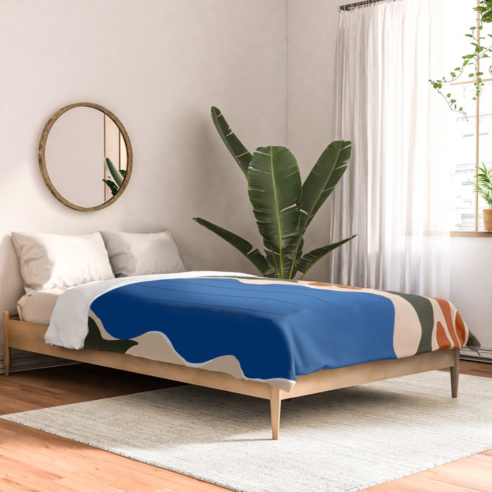 Tropical flower pot Comforter Gallery Image 2