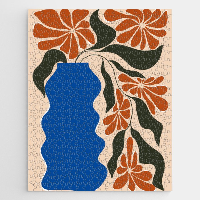 Tropical flower pot Jigsaw Puzzle Gallery Image 1