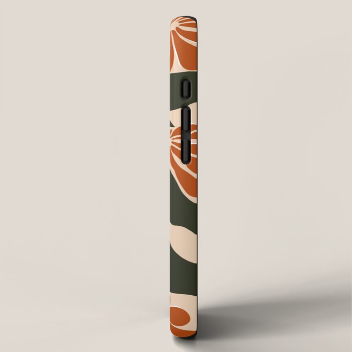 Tropical flower pot iPhone Case Gallery Image 2