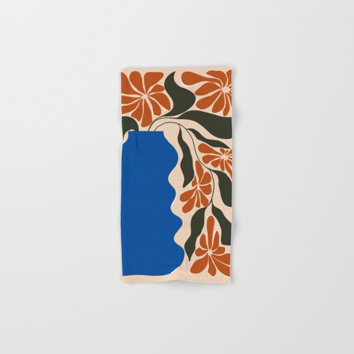 Tropical flower pot Bath Towel Gallery Image 1