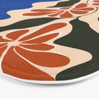 Tropical flower pot Bath Mat Gallery Image 3