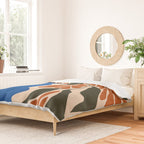 Tropical flower pot Duvet Cover Gallery Image 2